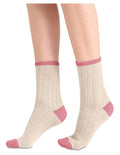 Levante Serena Crew Chai Cotton Socks