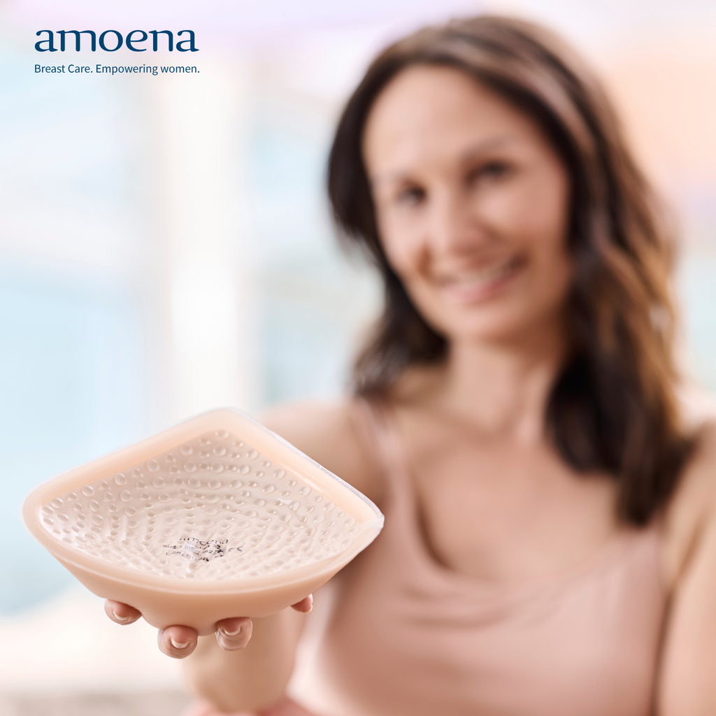 Capri Lingerie Sleepwear & Swimwear Launceston Tasmania Amoena Contact Light 2S Breast form Prosthesis Mastectomy