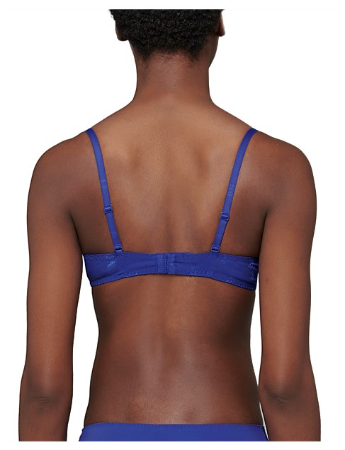 Simone Perele Pink Triangle Black / Pink / Blue Wish Bra