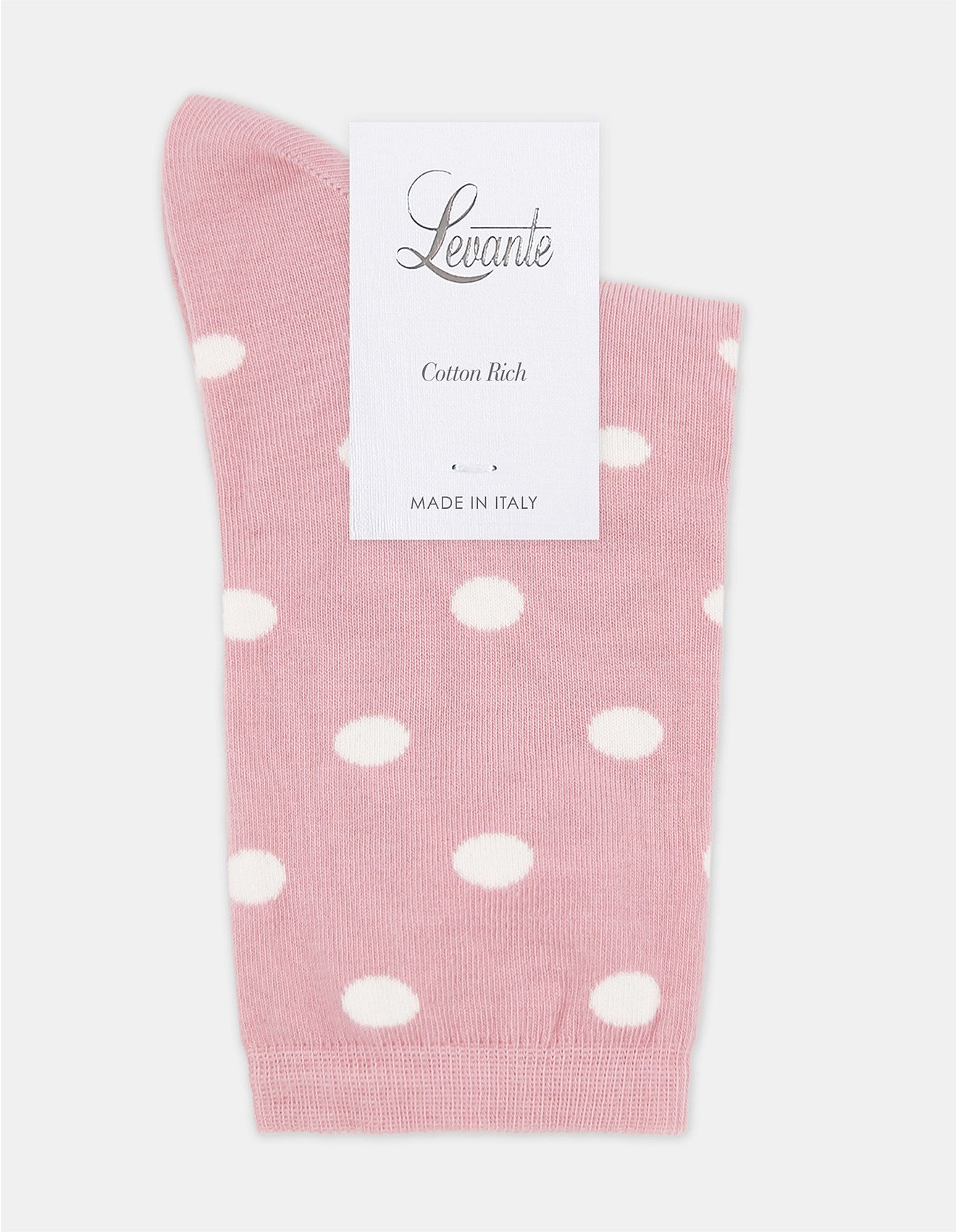 Levante Gigi Spot Crew Tulip Cotton Socks