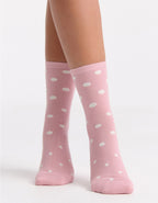 Levante Gigi Spot Crew Tulip Cotton Socks