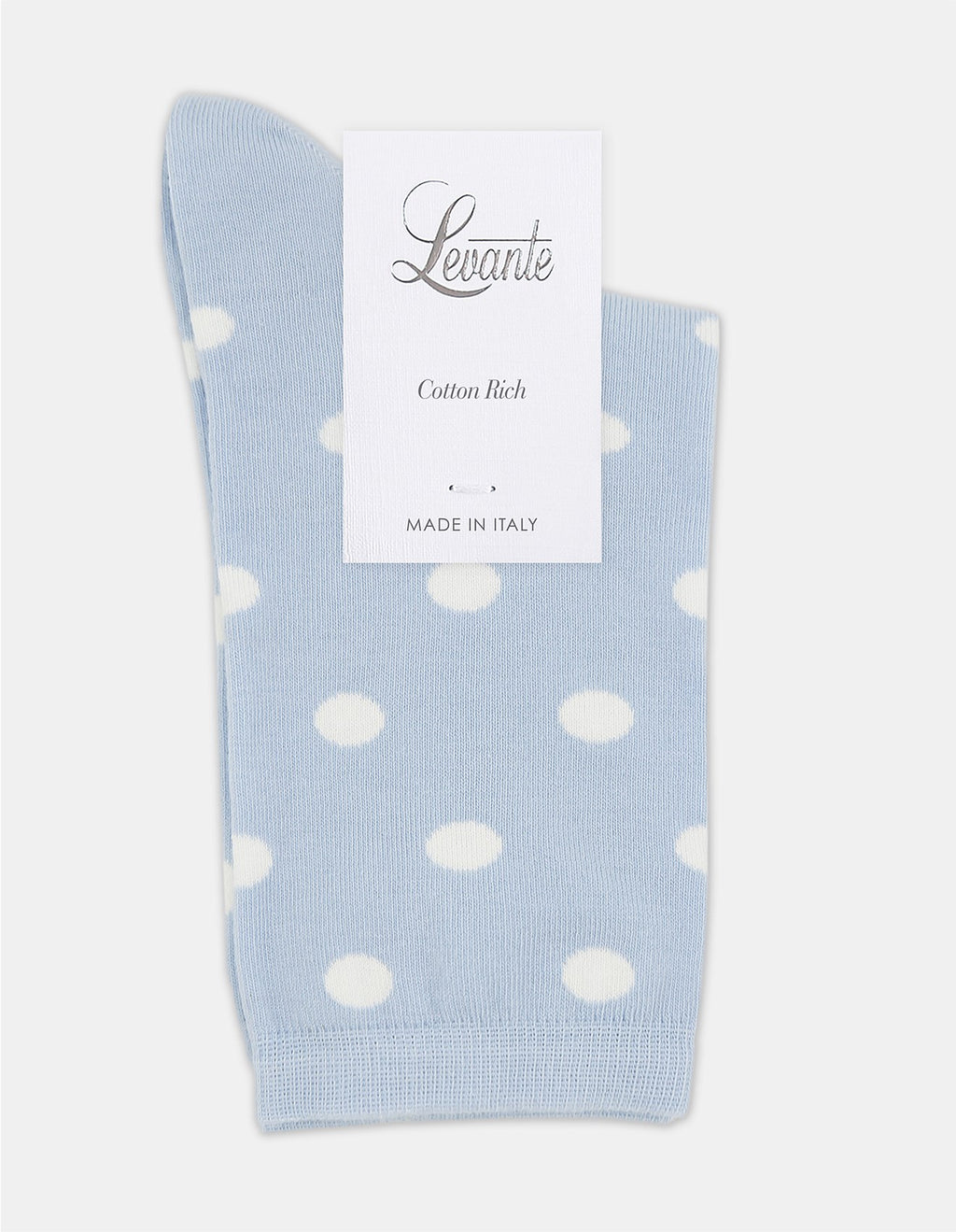 Levante Gigi Spot Crew Capri Cotton Socks