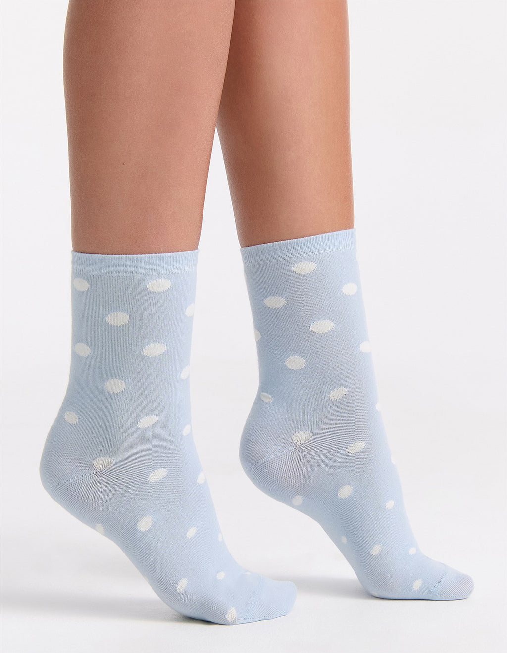 Levante Gigi Spot Crew Capri Cotton Socks