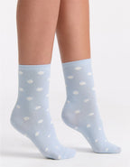 Levante Gigi Spot Crew Capri Cotton Socks