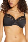Chantelle Pont Neuf Ivory/ Black Bra