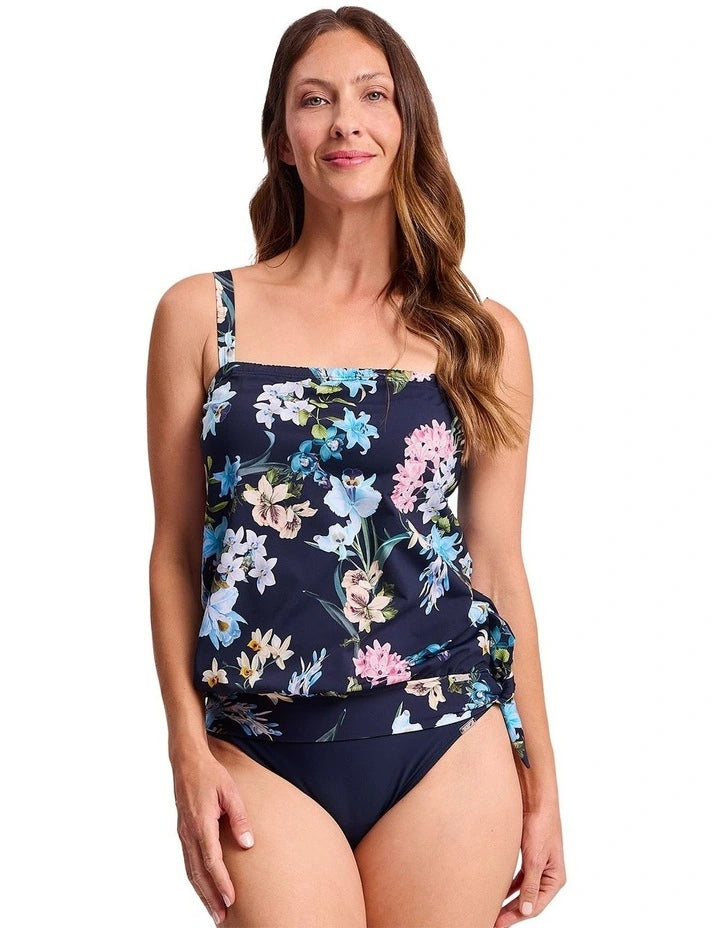 Capri Lingerie Sleepwear & Swimwear Launceston Tasmania Jantzen Aster Bandeau Blouson Singlet Tankini