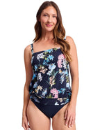 Capri Lingerie Sleepwear & Swimwear Launceston Tasmania Jantzen Aster Bandeau Blouson Singlet Tankini