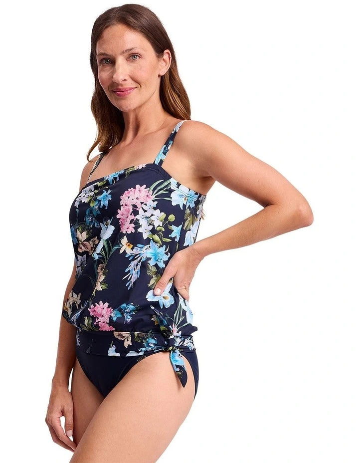 Capri Lingerie Sleepwear & Swimwear Launceston Tasmania Jantzen Aster Bandeau Blouson Singlet Tankini