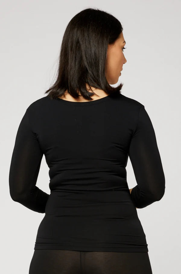 Tani 3/4 Sleeve Scoop Tee
