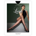 Levante Class Gloss Leg Black Stockings
