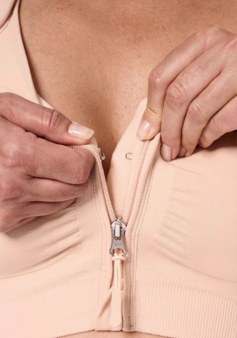 Amoena Leyla Blush  Post-Surgical Bra