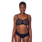 Capri Lingerie Sleepwear & Swimwear Launceston Tasmania Amoena Kyra padded contour T-shirt Wirefree Midnight Bra