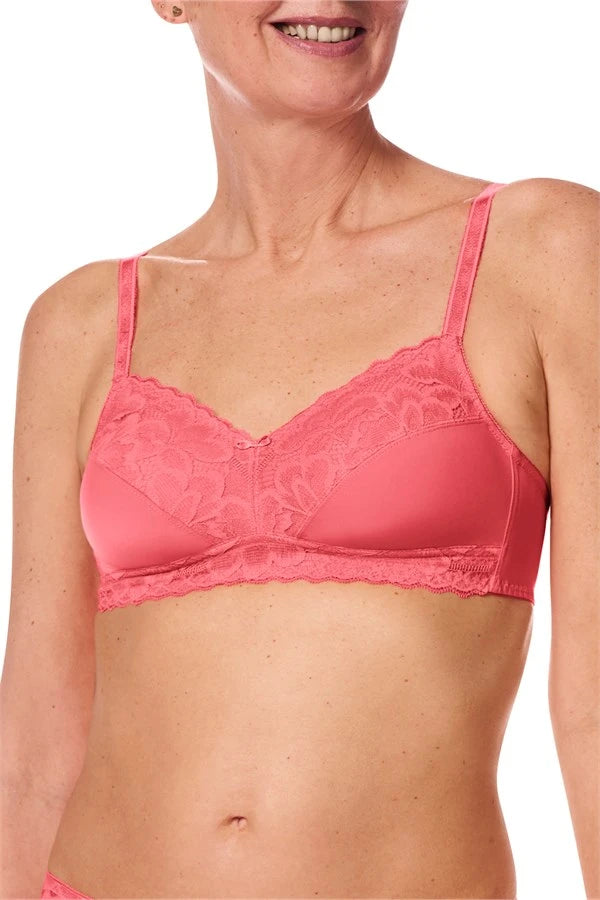 Capri Lingerie Sleepwear & Swimwear Launceston Tasmania Amoena Glenda wirefree  Flamingo Mastectomy Bra