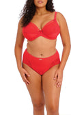 Capri Lingerie Sleepwear & Swimwear Launceston Tasmania Elomi Kendra red Comfortable Supportive Curvy Bra 