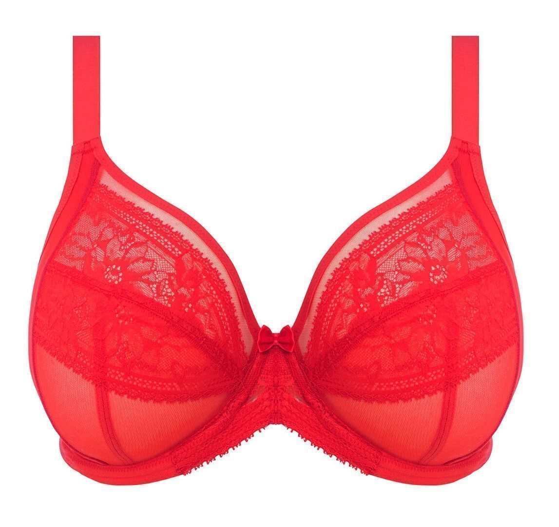 Capri Lingerie Sleepwear & Swimwear Launceston Tasmania Elomi Kendra red Comfortable Supportive Curvy Bra 