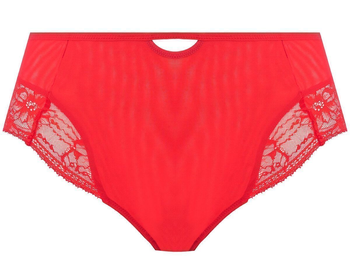 Capri Lingerie Sleepwear & Swimwear Launceston Tasmania Elomi Kendra red Comfortable Supportive Curvy Brief red