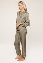 Lingadore Long Pyjama Set Aloe Green