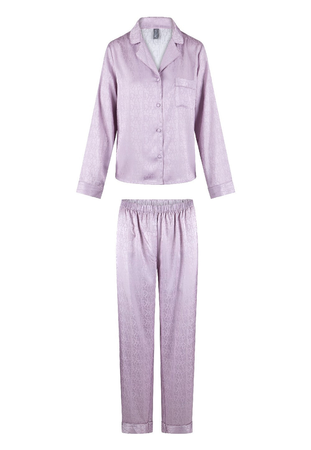 Lingadore Mauve Shadow Long Pyjama Set