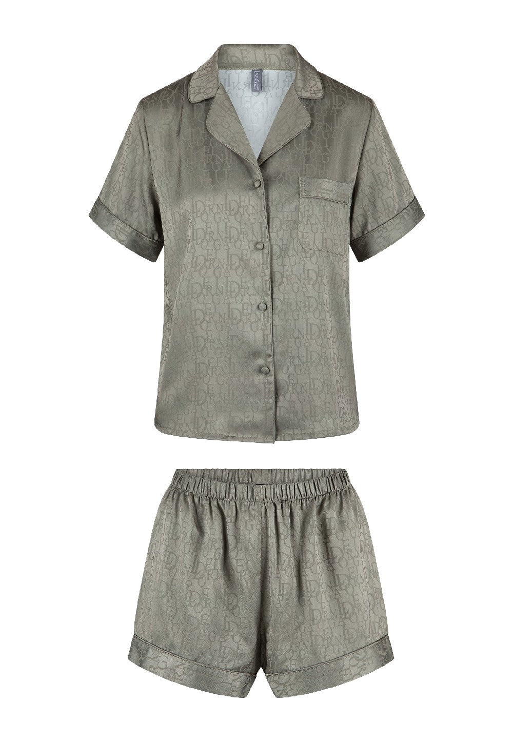 capri lingerie sleepwear & swimwear launceston tasmania Lingadore Short Pyjama Set Aloe Green