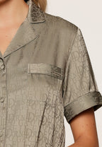 capri lingerie sleepwear & swimwear launceston tasmania Lingadore Short Pyjama Set Aloe Green