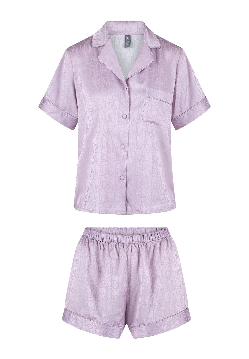 Lingadore Short Pyjama Set Mauve Shadow