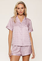 Lingadore Short Pyjama Set Mauve Shadow