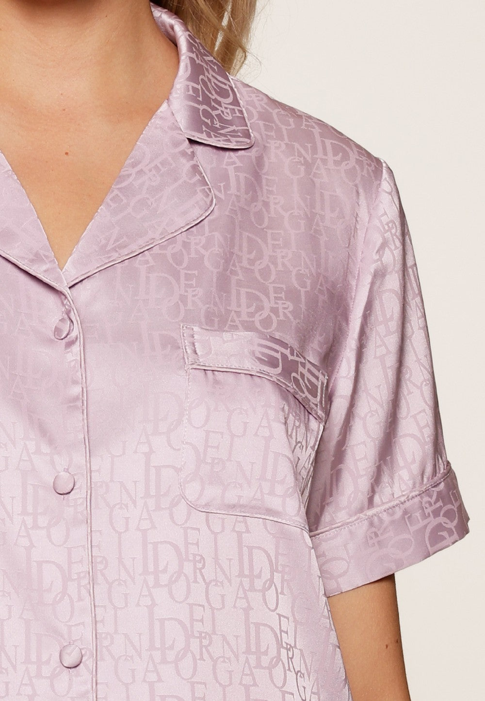 Lingadore Short Pyjama Set Mauve Shadow