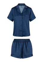 Lingadore Short Pyjama Set Dark Denim