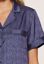 Lingadore Short Pyjama Set Dark Denim