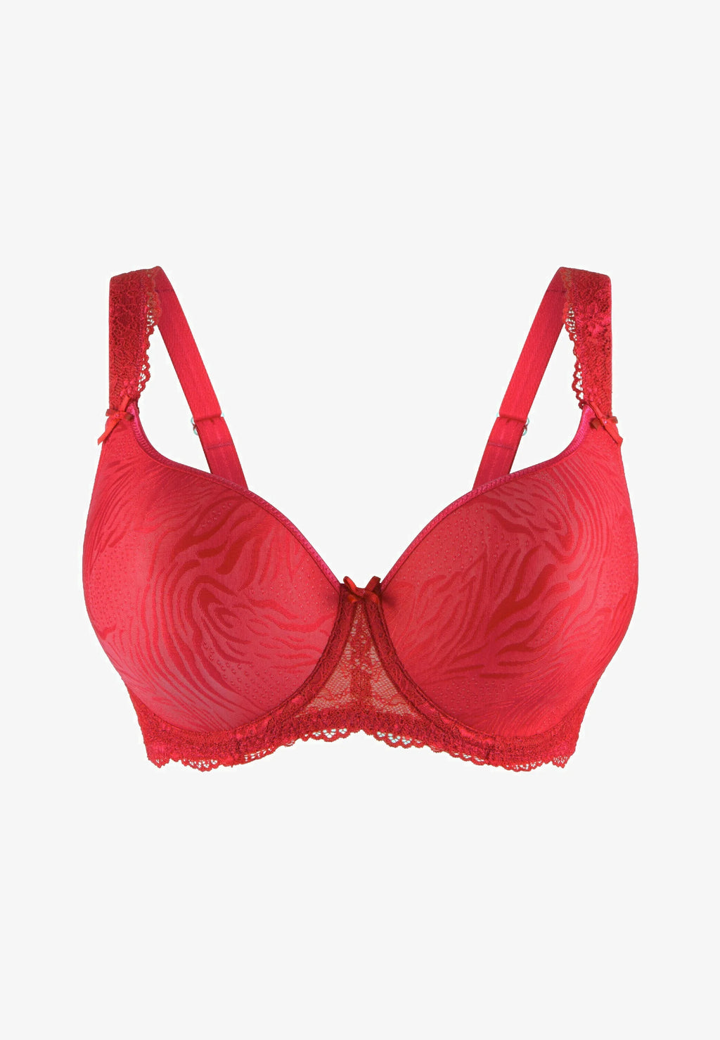 Lingadore Daily Blue / Red Ribbon T-Shirt Uni Fit Bra