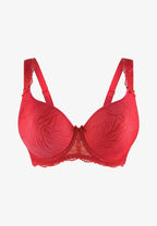 Lingadore Daily Blue / Red Ribbon T-Shirt Uni Fit Bra