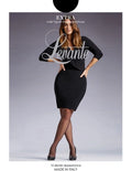 Levante Fuller Figure Extra Sheer Black Natural / Black Stockings