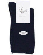 Levante Comfort Top Navy Cotton Socks