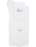 Levante Comfort Top White Cotton Socks