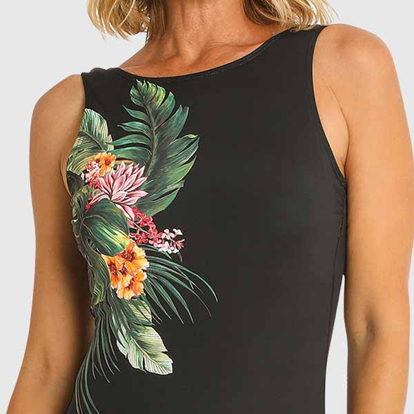 Capri Lingerie Sleepwear & Swimwear Launceston Tasmania Jantzen Sunset High Neck Mastectomy Swimsuit
