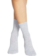 Levante Comfort Top Grey Cotton Socks