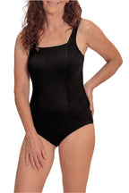 Amoena Treviso Wire free Black Swimsuit
