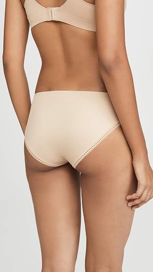 Calvin Klein Liquid Touch Nude / Black Brief