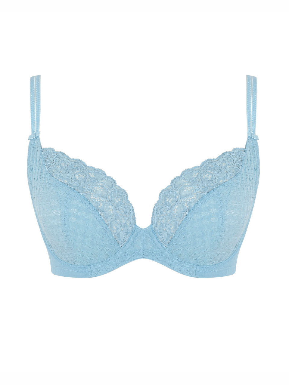 Panache Envy Sky Blue Plunge Bra