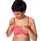 Capri Lingerie Sleepwear & Swimwear Launceston Tasmania Amoena Glenda wirefree  Flamingo Strapless Contour Padded Mastectomy Bra