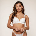 Lingadore Push Up White Bra