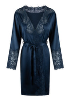Lingadore Dressing Gown Kimono Robe Midnight