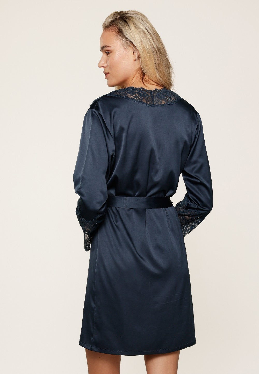 Lingadore Dressing Gown Kimono Robe Midnight