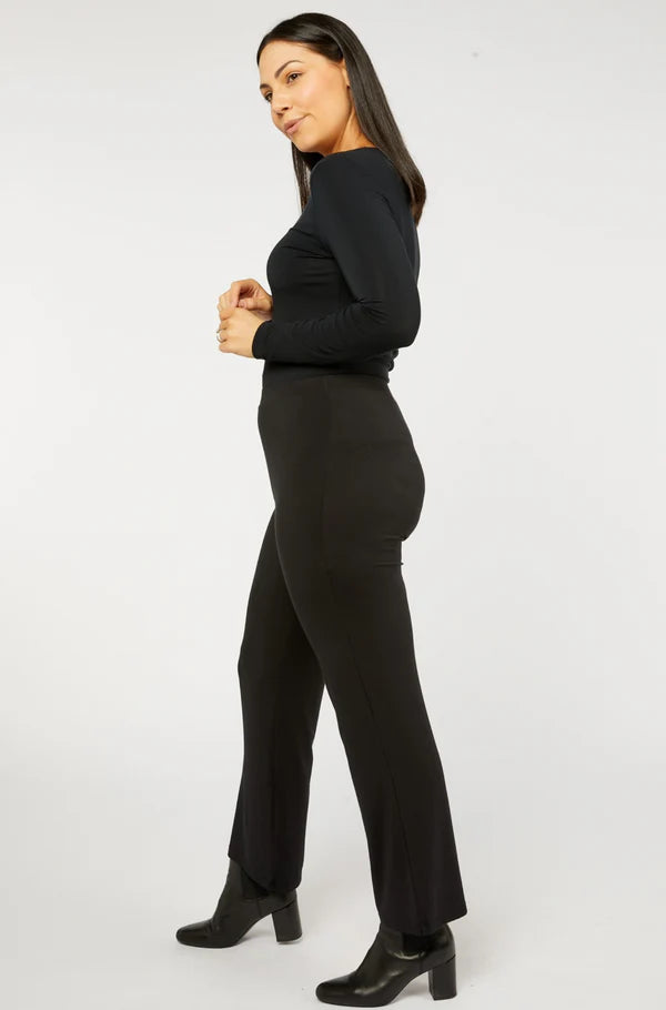 Tani Full Straight Pant Black