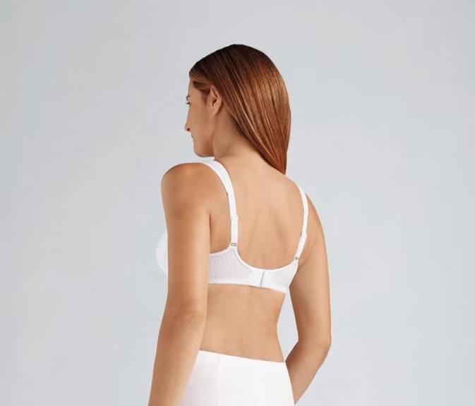 Amoena Mona White Bra