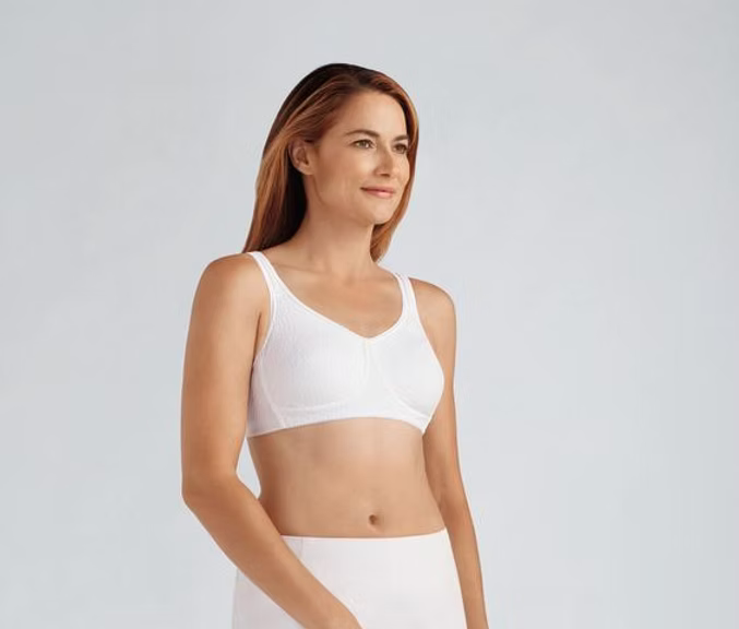 Amoena Mona White Bra