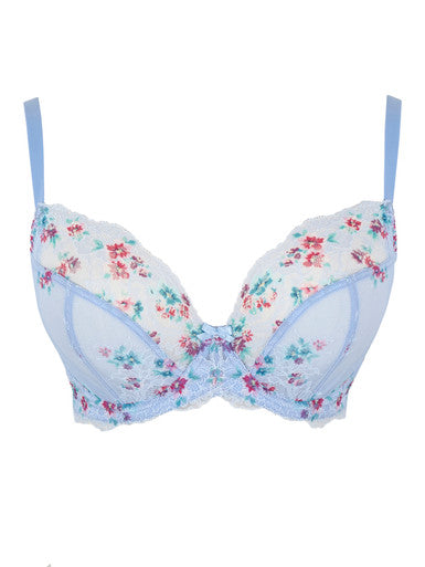 Capri Lingerie, Sleepwear & Swimwear Launceston Tasmania Panache Ana Cornflower Spring Blue Bra 5