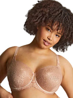 Capri Lingerie, Sleepwear & Swimwear Launceston Tasmania Sculptresse Estel Honey Lace Full Cup Bra