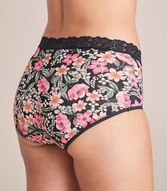 Jockey Parisienne Print Leak Proof Odour Control OJP Brief
