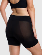 Ambra  Black Curvesque Anti Chafing Short